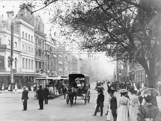 Collins Street in Melbourne, Australia
